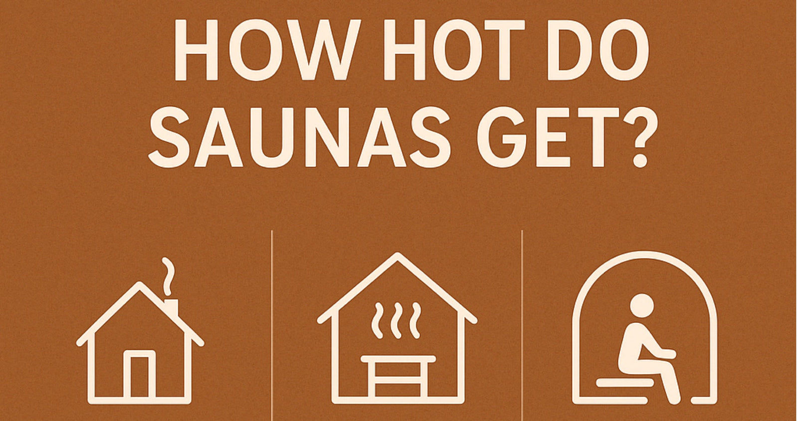 How hot do saunas get?