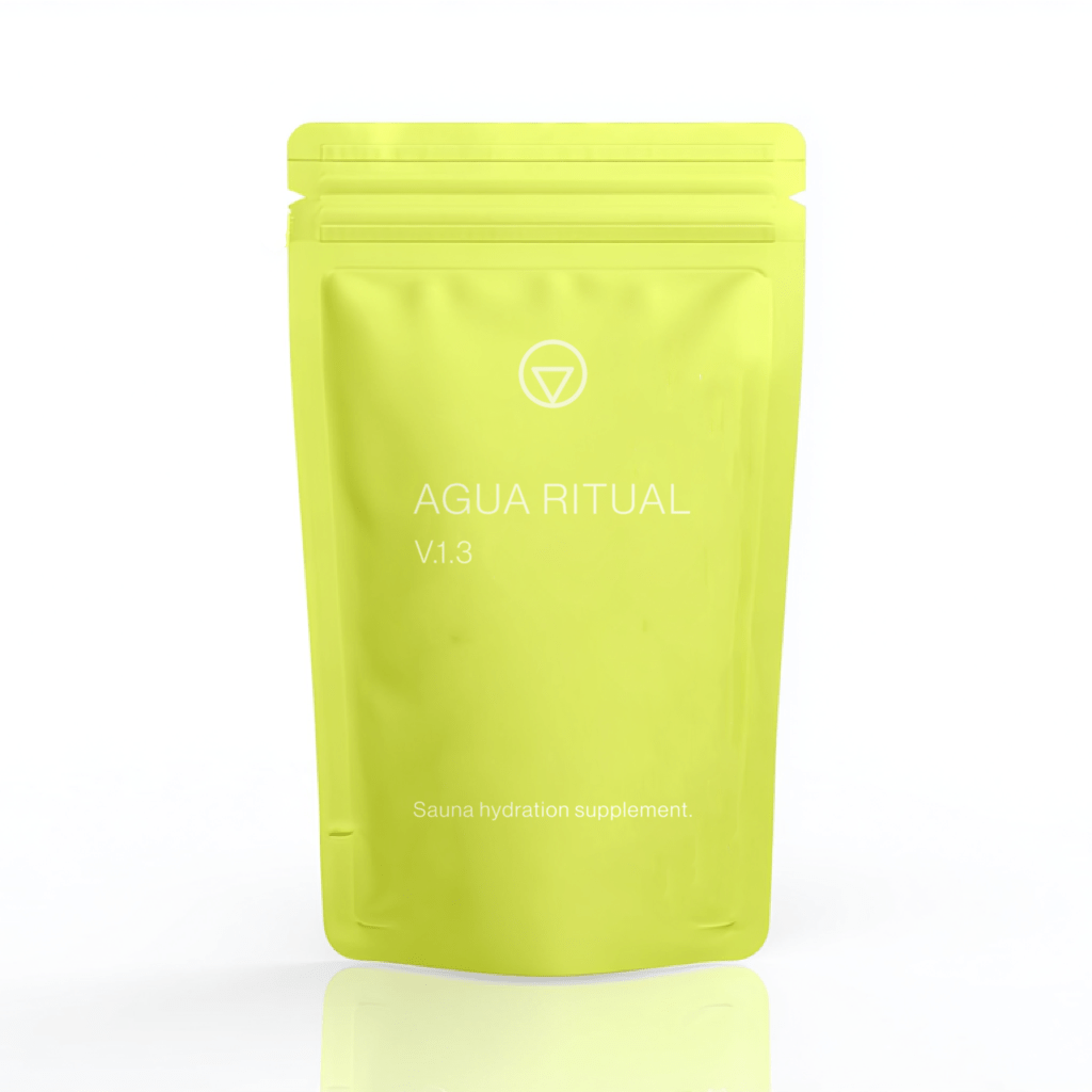 Sauna Bottle Agua Ritual electrolyte powder uk